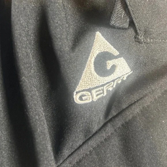 Gerry Black Ski Snow Bib Overalls Pants‎ with Suspenders Kids XS 5 6 Waterproof - Picture 2 of 9